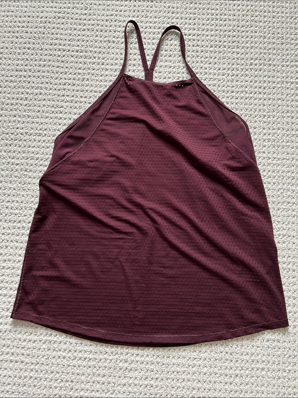 Athleta high neck racerback tank